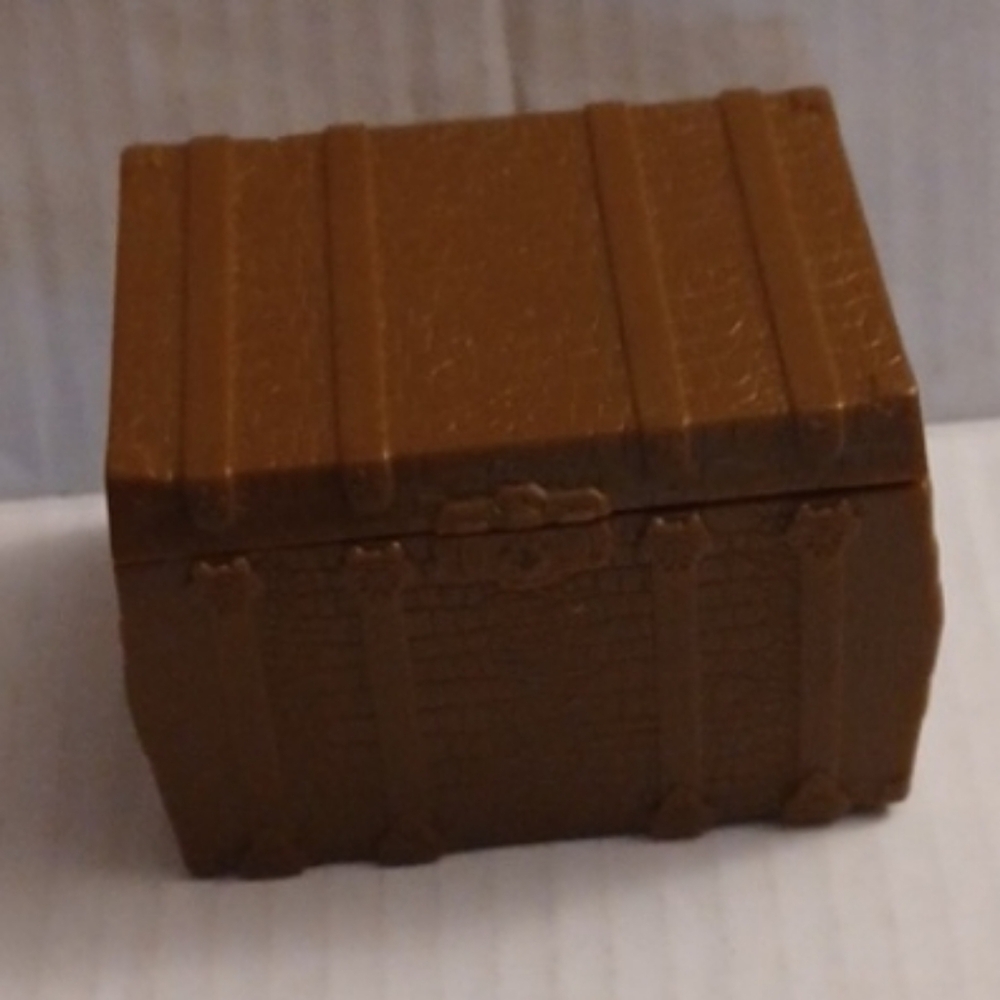 $4 Add-on Disney McDonald Brown Miniature Chest With Scary Hand Popping Out